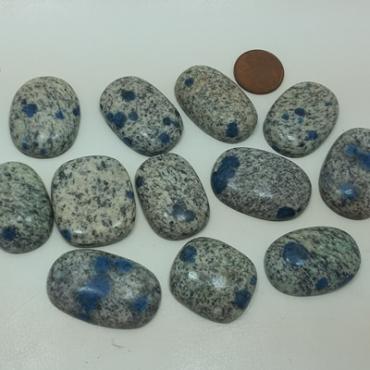 Azurite in Granite a